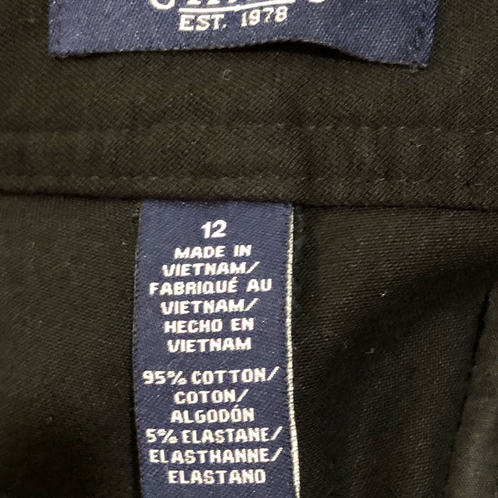 Chaps Black Women's Trousers 12 - Picture 5 of 7